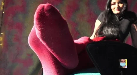 Viva Athena's Stocking-Solexa will make you want to idolize her soles