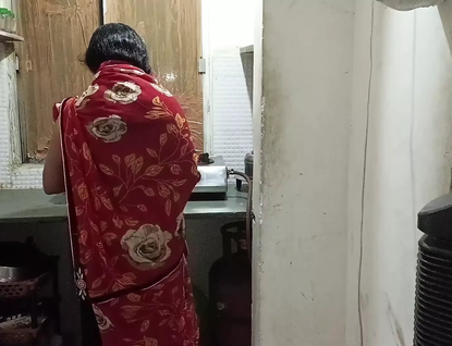 Phat butt Indian mama gets porked by her paramour's pal in a collective POINT OF VIEW vid