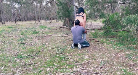 Super-fucking-hot Indian Wife & Neighbor Uncle share a warm outdoor sexcapade