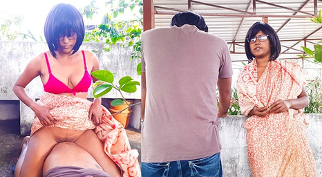 Your Priya & Girlnexthot1's Desi Bhabhi Venture: Indian Outdoor Orgy Story