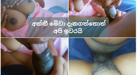 Observe Tharudini's Step-sister get fucked stiff in risky public tear up with stepbro