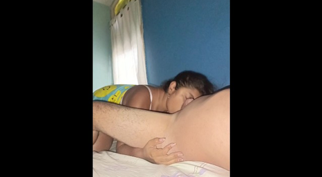 Alydenalioficial bangs her stepson's brains out in the guest apartment
