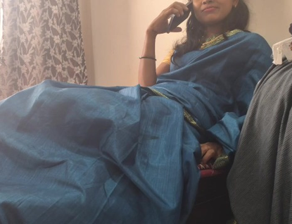 Watch as Indian maid Mumbai Ashu takes off saree & gets her coochie and rump-bang by village dude in HD