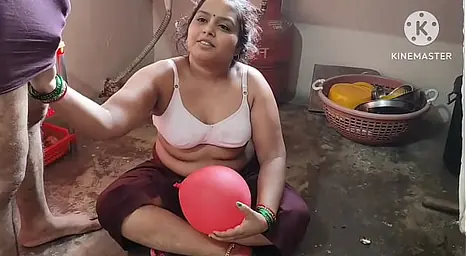 Priyabhaibhi3's Indian Desi Bhabhi banged rock hard by her neighbor's yam-sized rod
