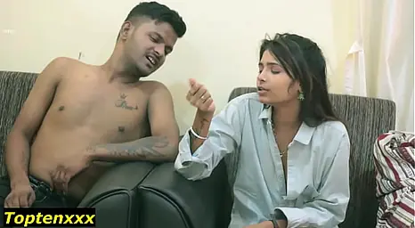 Witness Sanj & Aniket's ultra-kinky Indian homemade sex with doggy style, wailing, and making enjoy in Desi fashion!