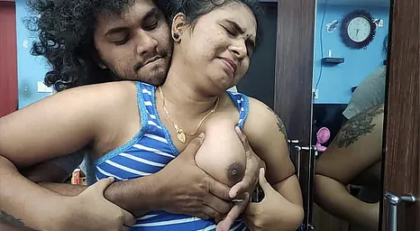 Observe the Indian Student get her cock-squeezing cooch boned deep in a bed while her hubby observes in homemade flick
